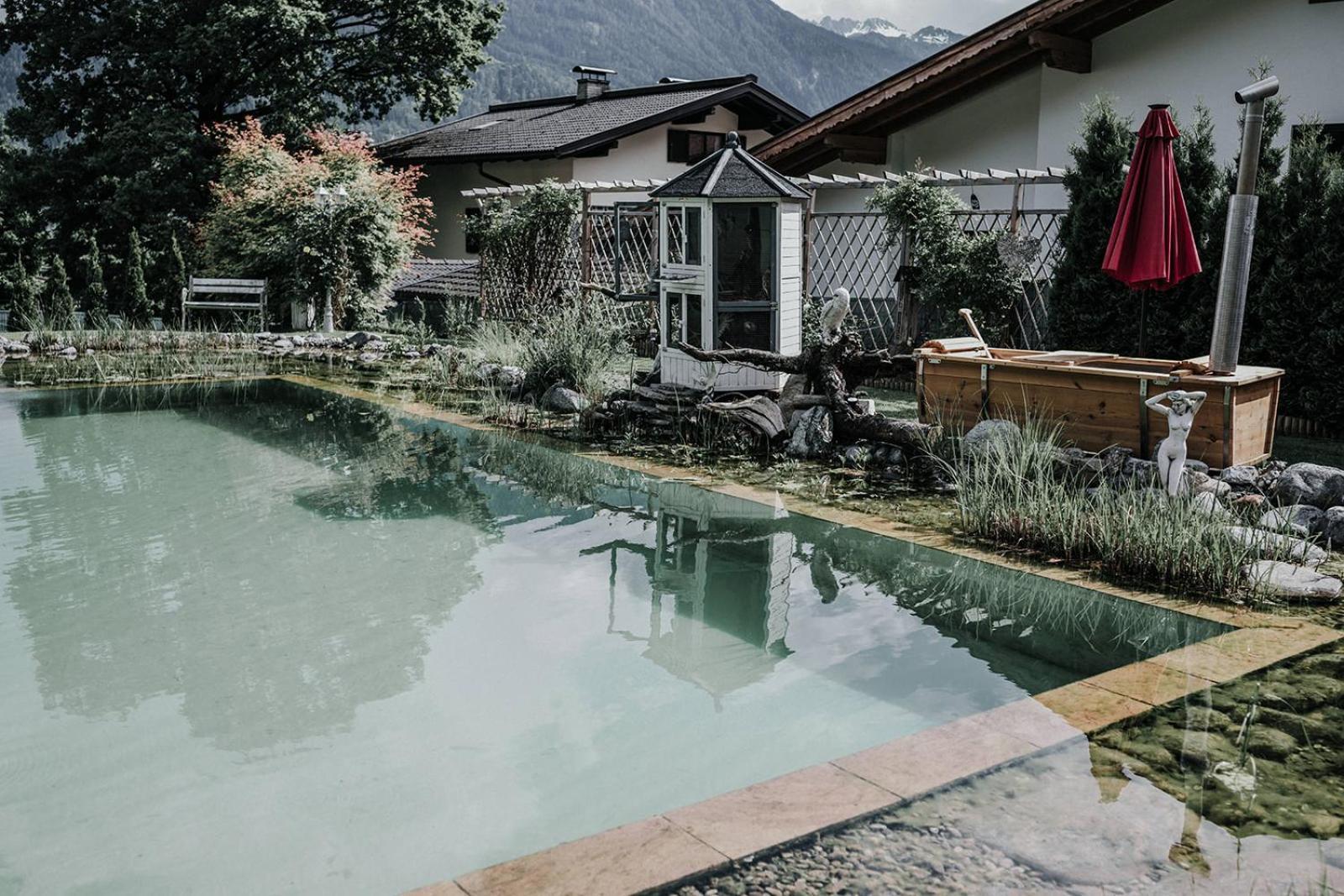 Gaestehaus Waldrand Garni Wiesing Exterior foto