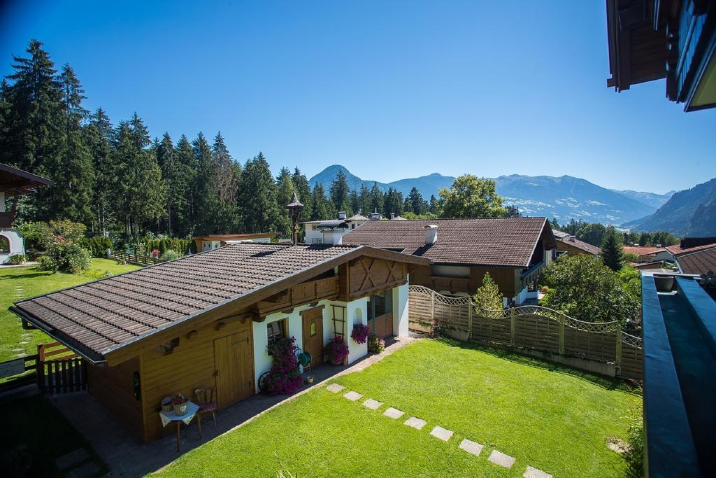 Gaestehaus Waldrand Garni Wiesing Exterior foto